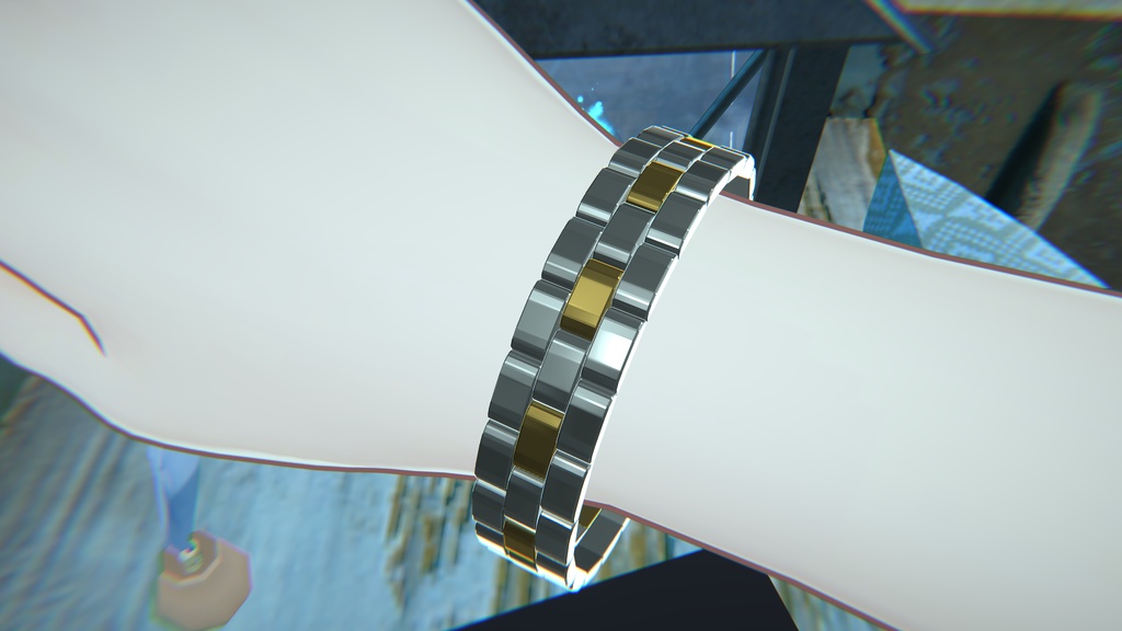 【無料】【VRChat】三種のアクセサリーセット