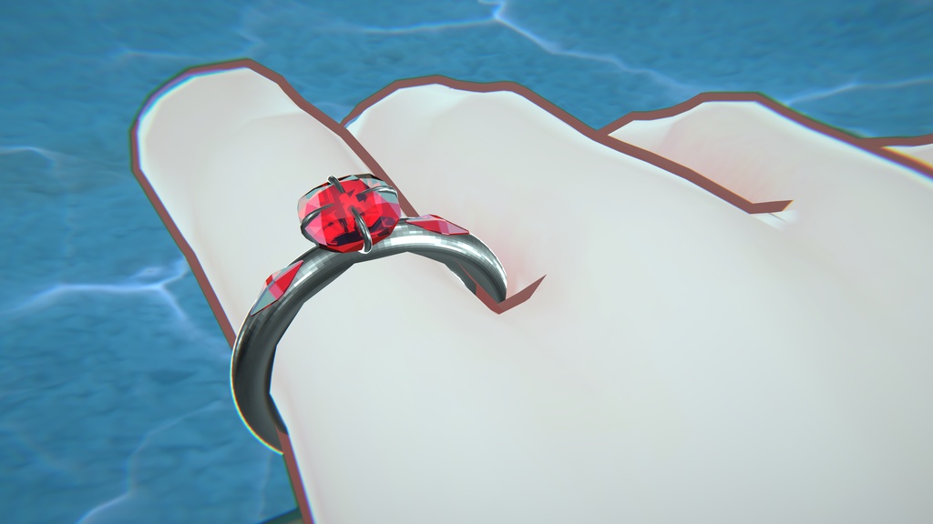 【無料】【VRChat】三種のアクセサリーセット