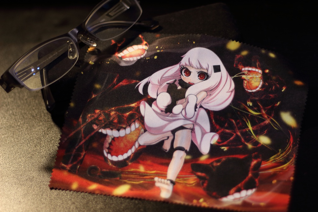 ほっぽちゃん眼鏡拭き