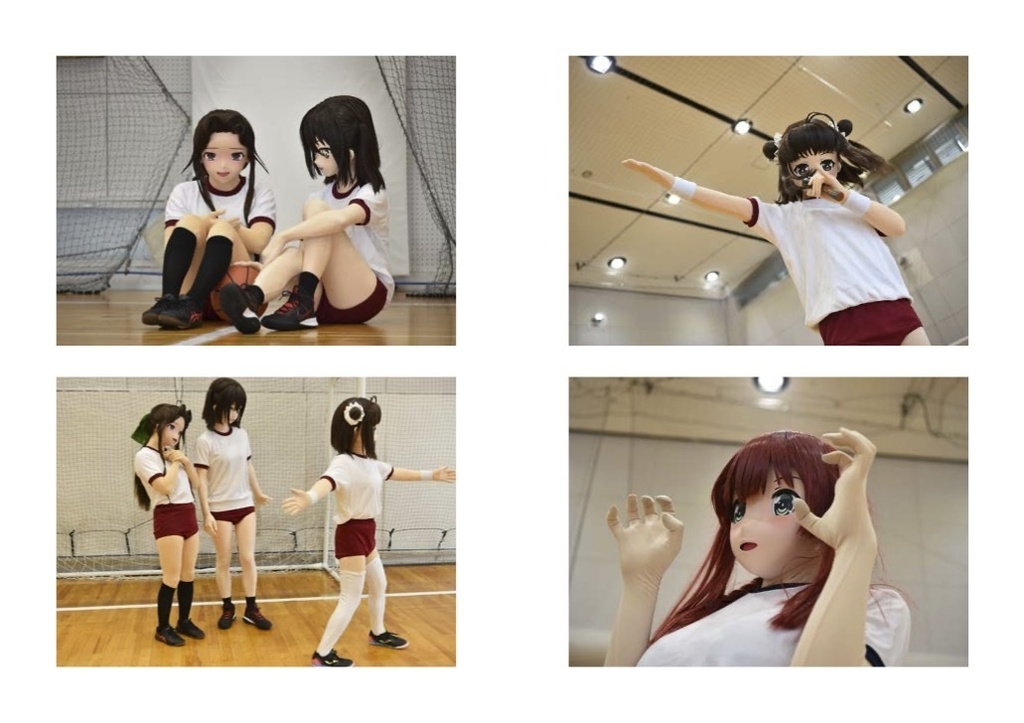 着ぐるみ艦娘 体操服訓練ノ記録