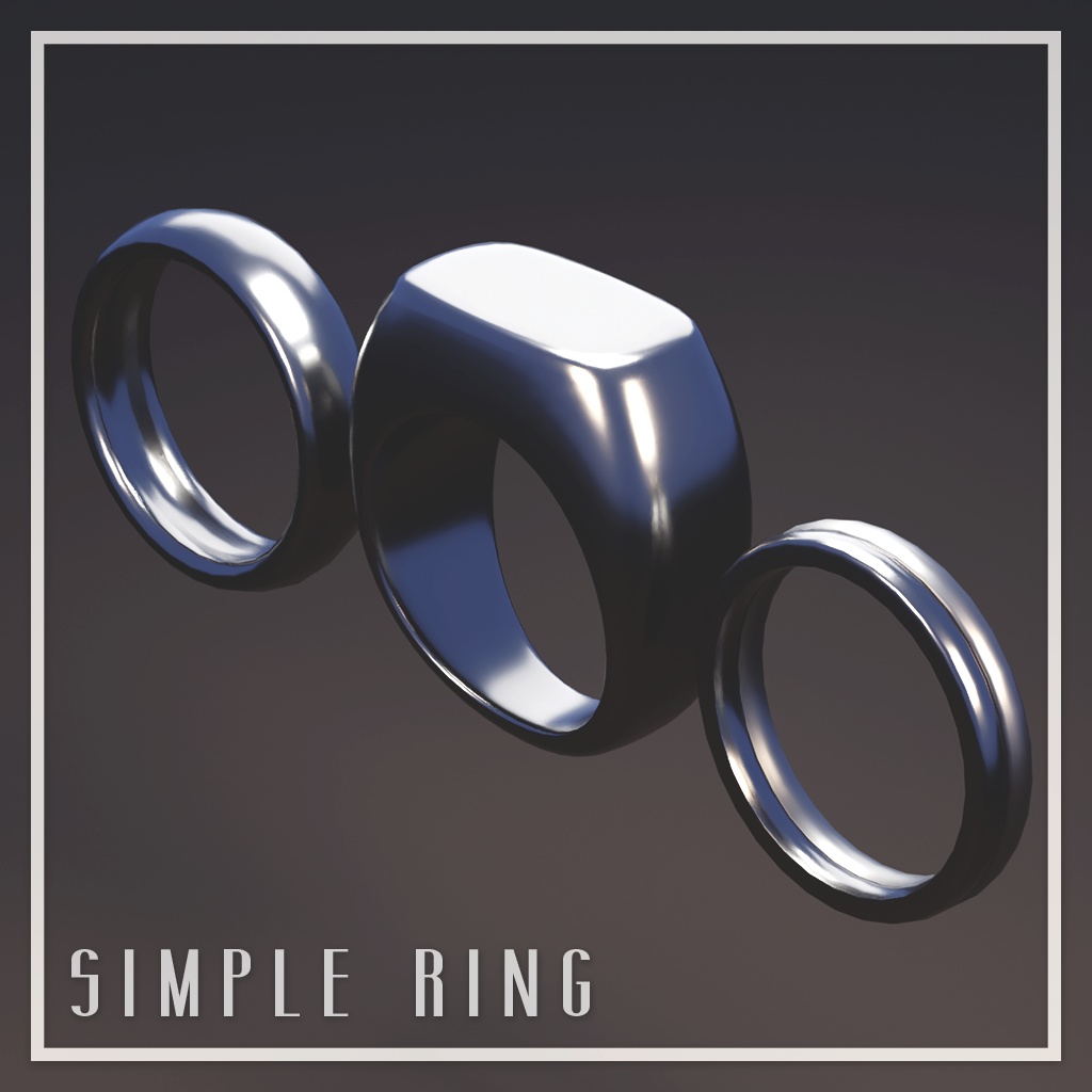 【VRC想定】Simple Ring