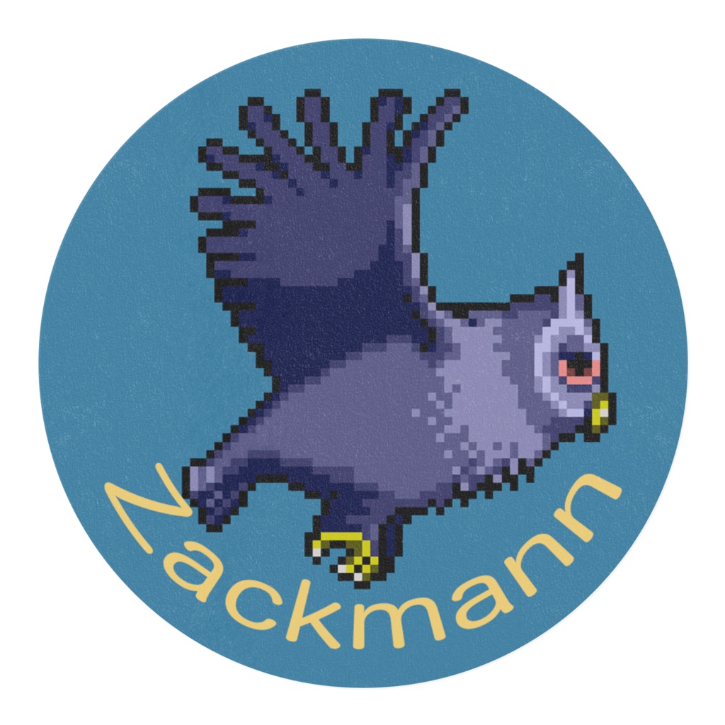 スナネズミのドット絵マステ(ライトグリーン)