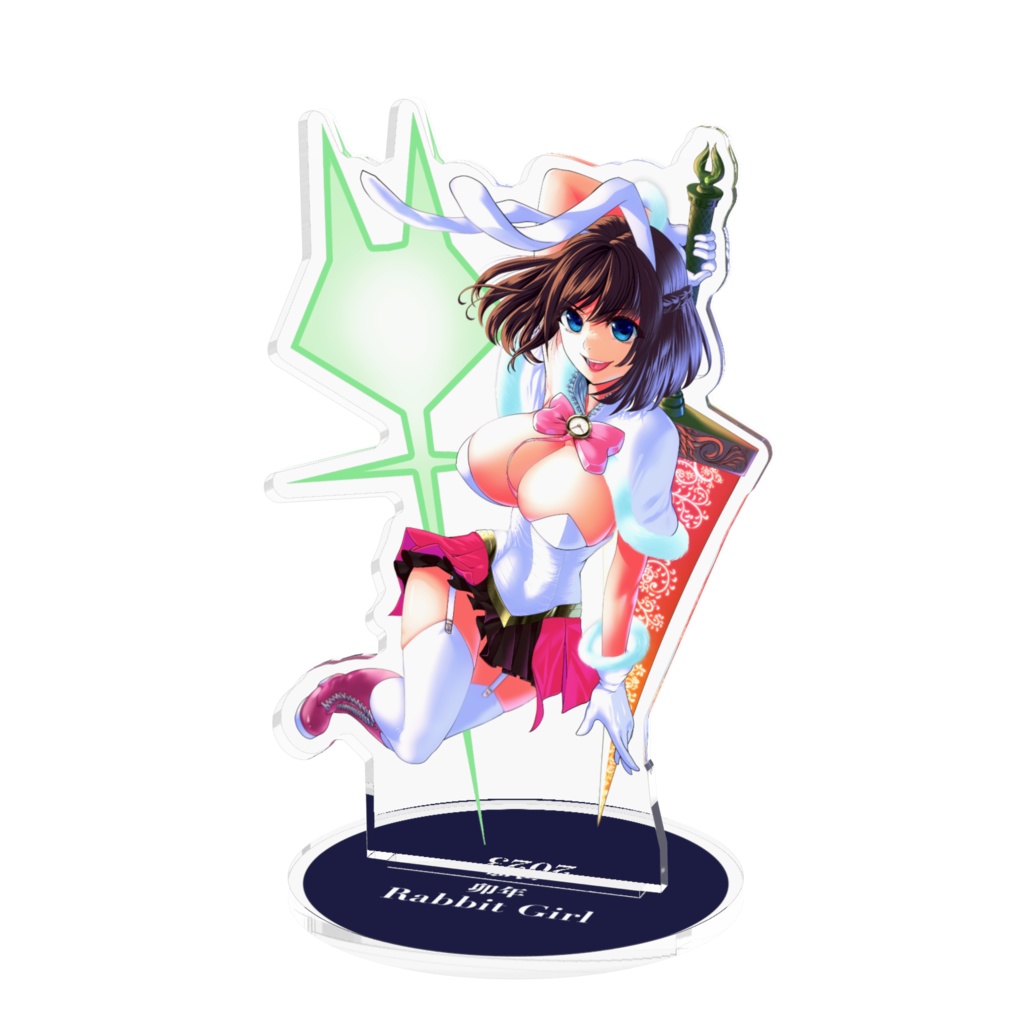 卯年ラビットガールファイターアクリルフィギュア