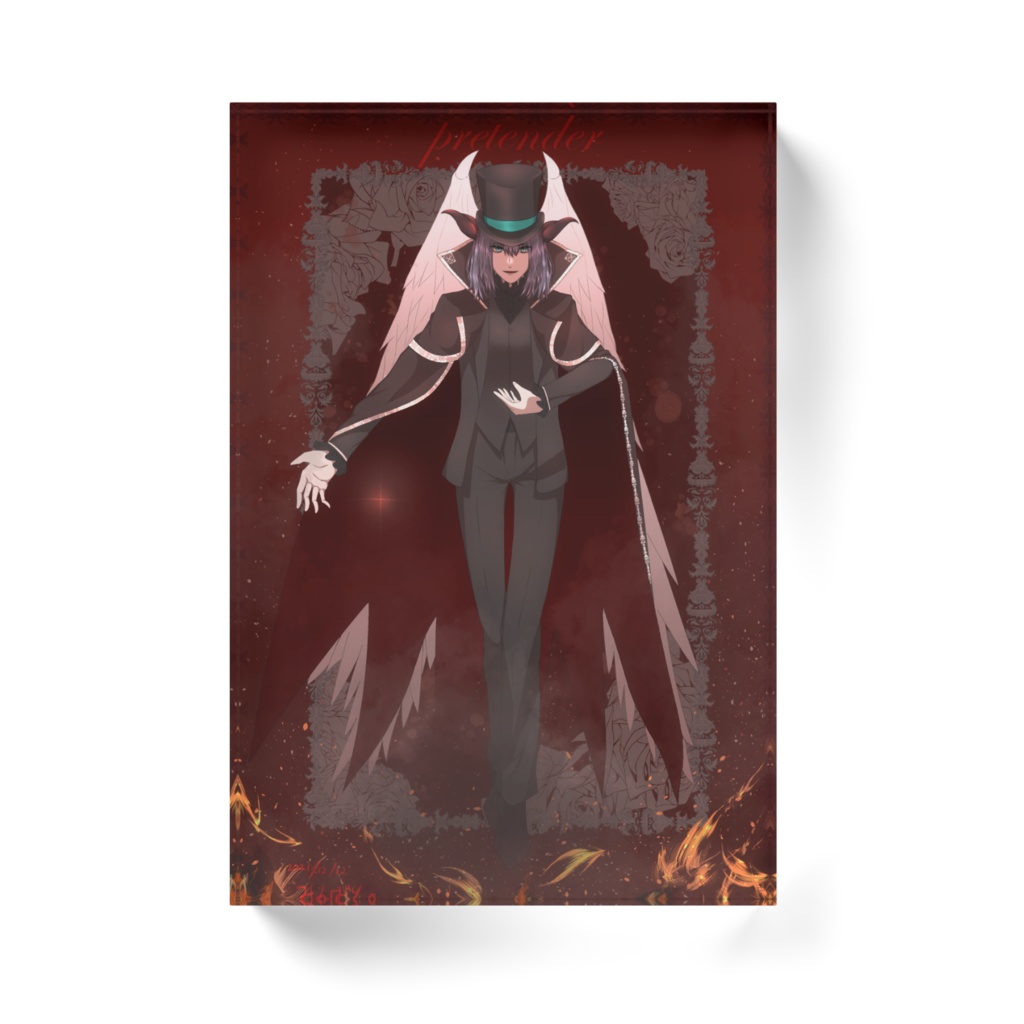 オベロン アクリルブロック