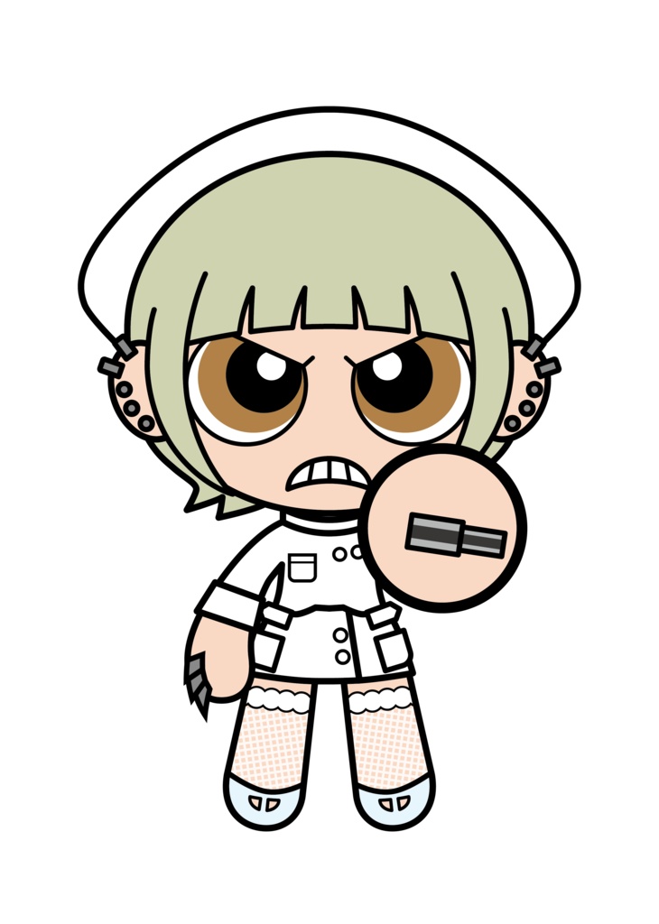 通常私ちゃんアクキー(ナース)