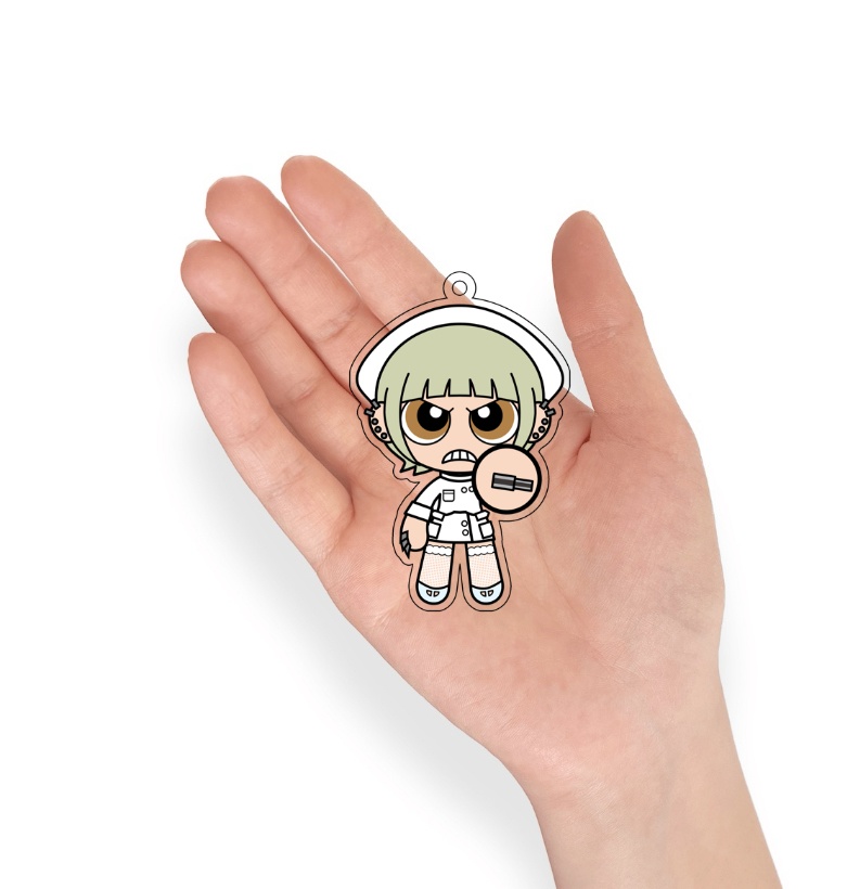 通常私ちゃんアクキー (びしょ濡れ)