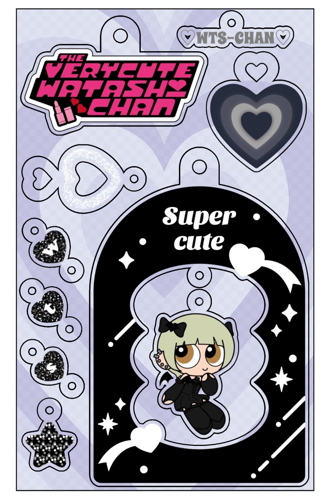 スペシャル私ちゃんアクキーセット(小悪魔)