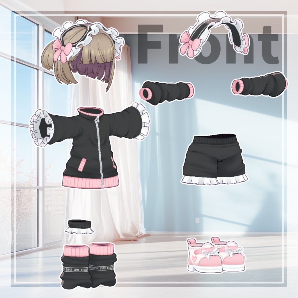 【MA対応】ふりりぃ~じゃーじ【髪型+洋服セット💖】