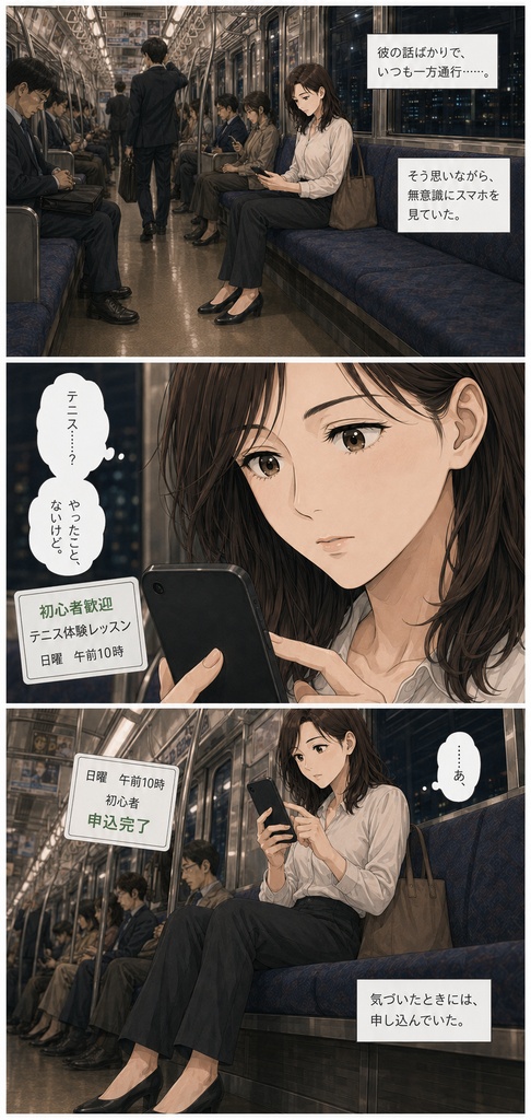 日曜日、午前10時。 第1話