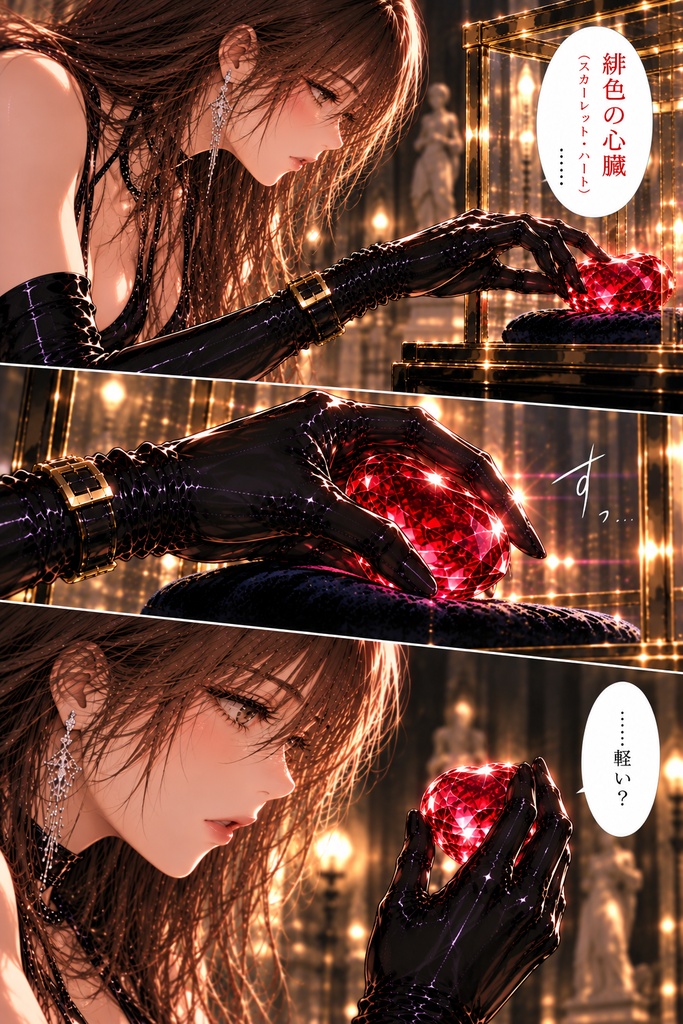 黒革の怪盗と、指先の契約