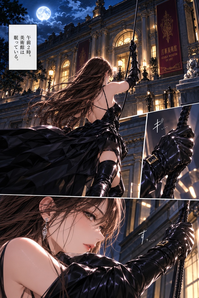 黒革の怪盗と、指先の契約