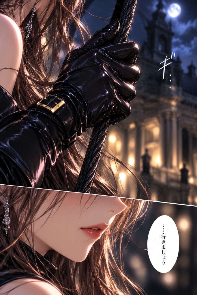 黒革の怪盗と、指先の契約