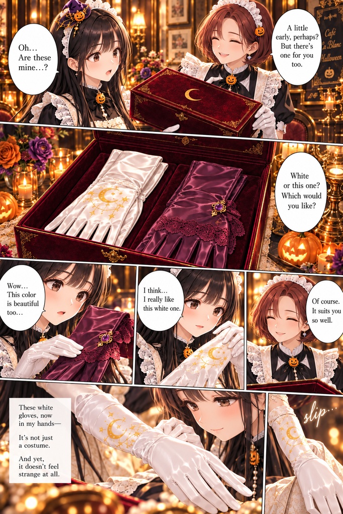 My First White Gloves – Halloween Edition🎃