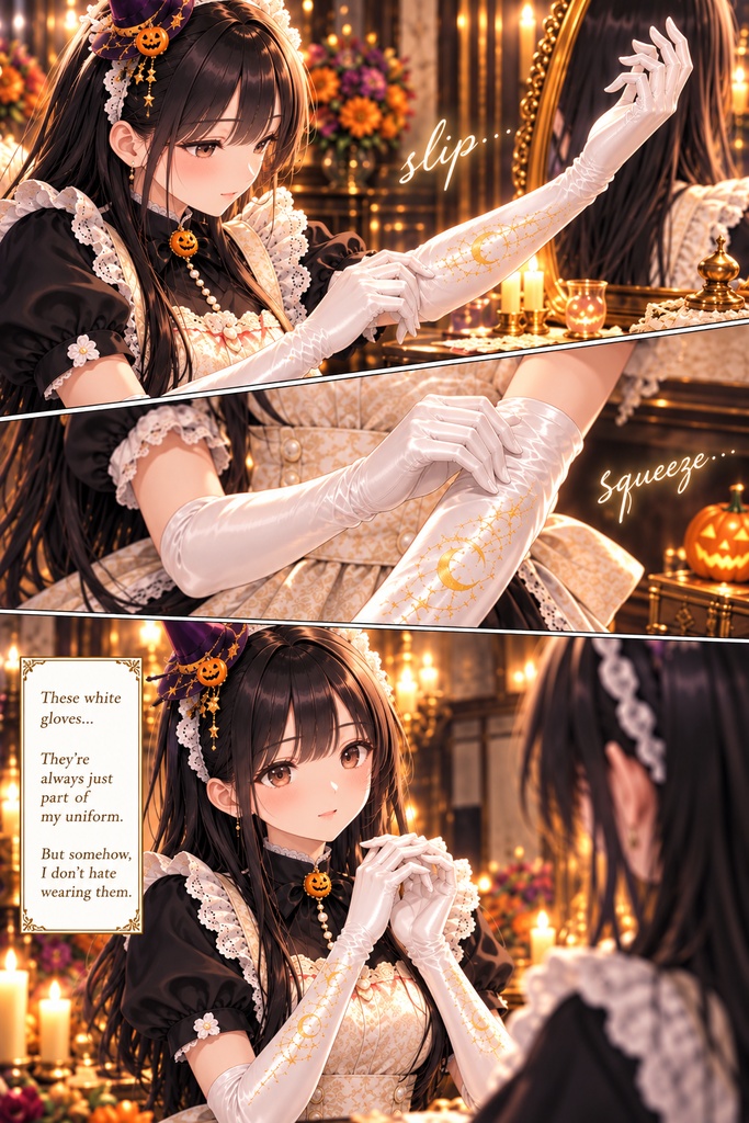 My First White Gloves – Halloween Edition🎃