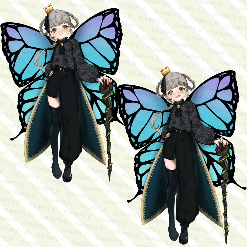 立ち絵素材『蝶の妖精』