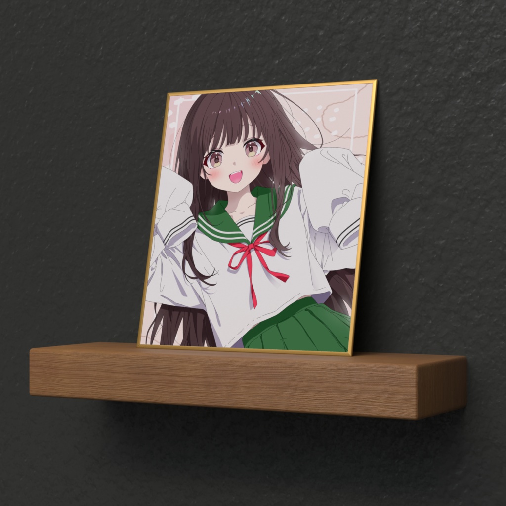 オリジナル色紙『萌え袖』