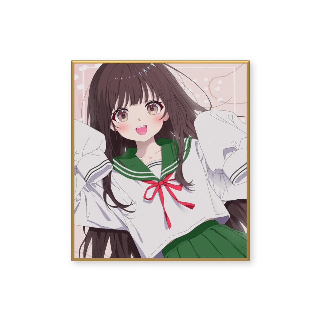 オリジナル色紙『萌え袖』