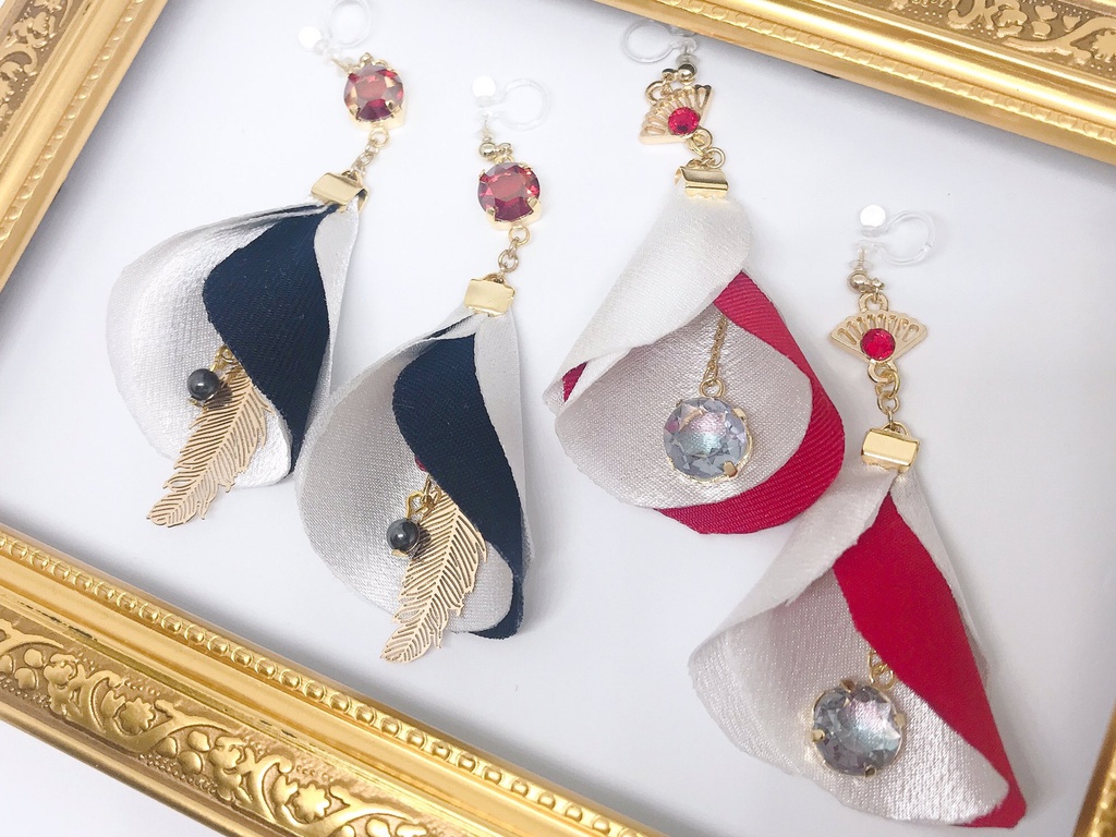 刀剣乱舞 イメージイヤリング【山鳥毛/一文字則宗】