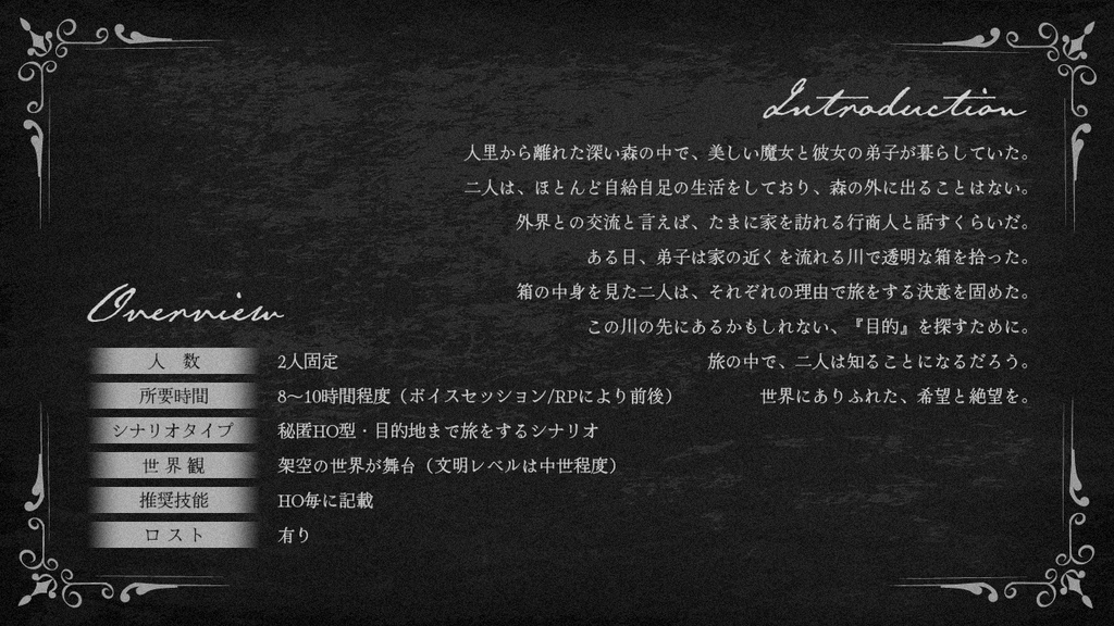 【 CoC6th 】終点のW SPLL:E193936