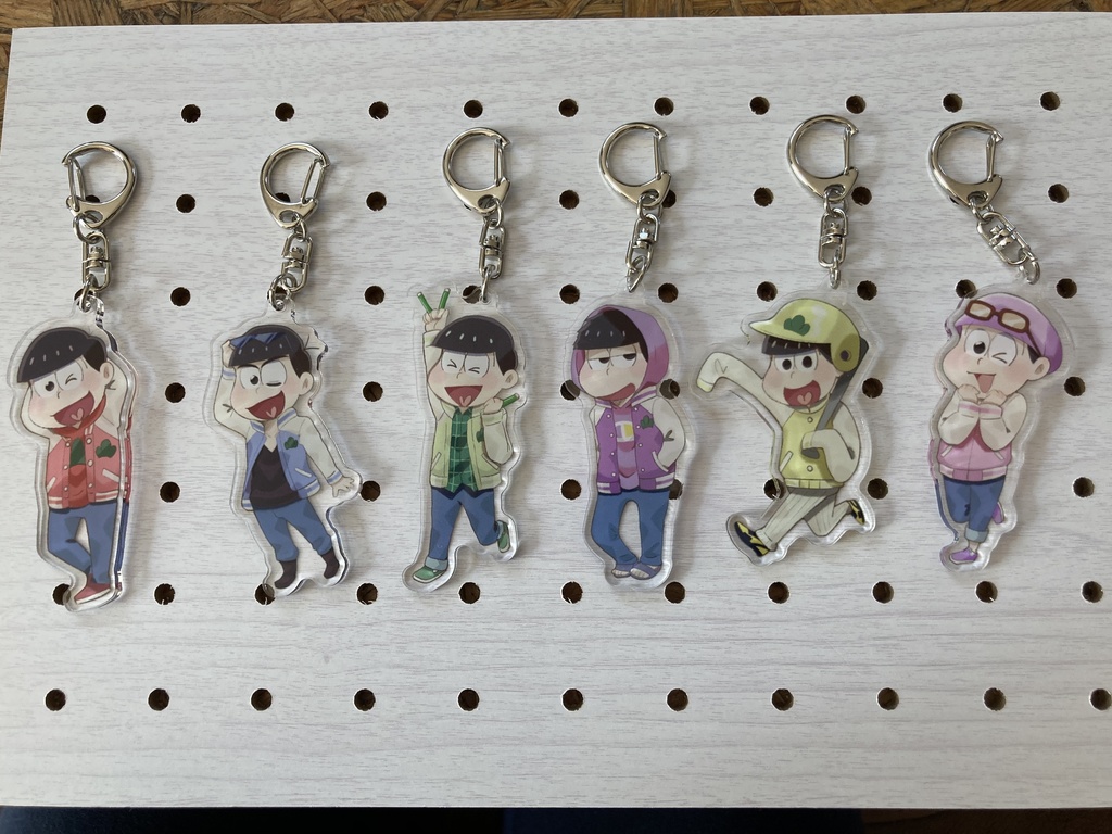 おそ松さんアクリルキーホルダー十四松