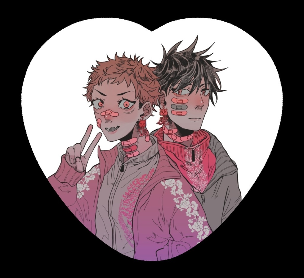 めぐゆじ缶バッジ