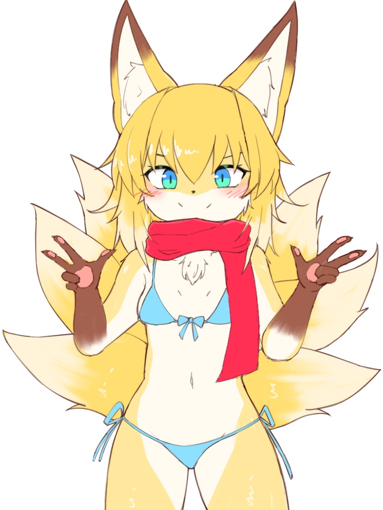 MBMキツネちゃんのアクリルフィギュア