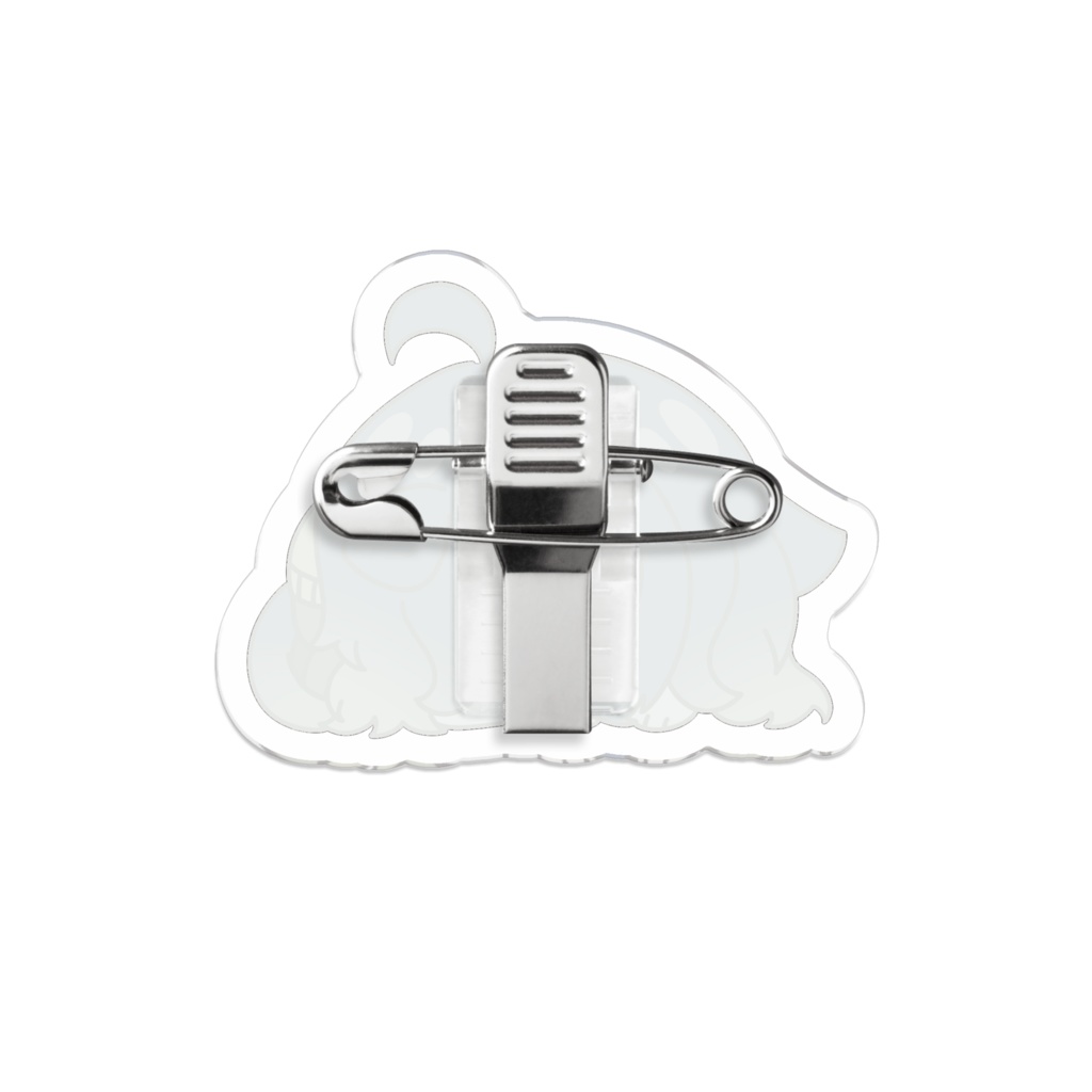 ごめん寝よるちゃんアクリルバッジ