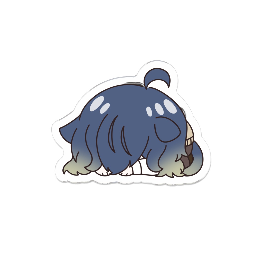 ごめん寝よるちゃんアクリルバッジ