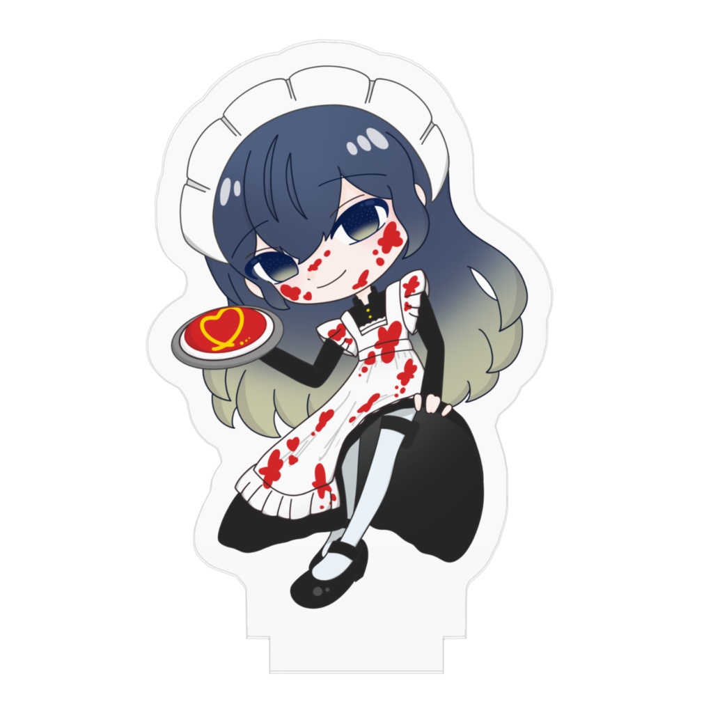 【季節限定販売-spring-】ケチャまみれメイドよるちゃんアクスタ