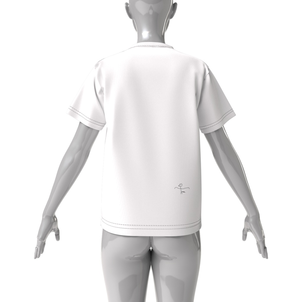 フェニックスビッグシルエットTシャツ - 白