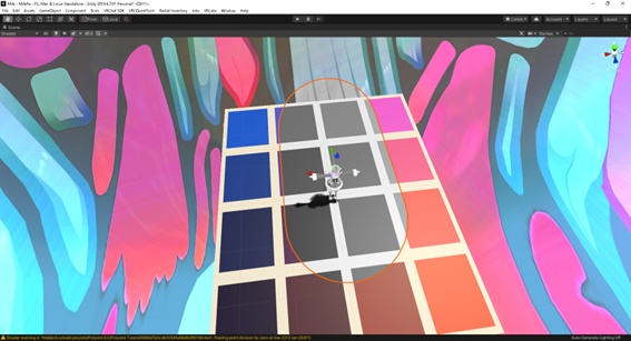 空間歪ませシェーダー