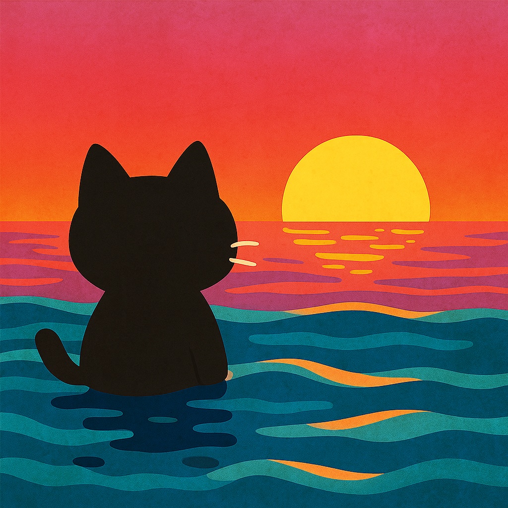 sunset.