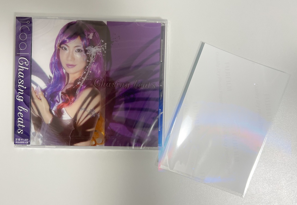 iCoa 1st single「Chasing beats」【CD・初回限定版】