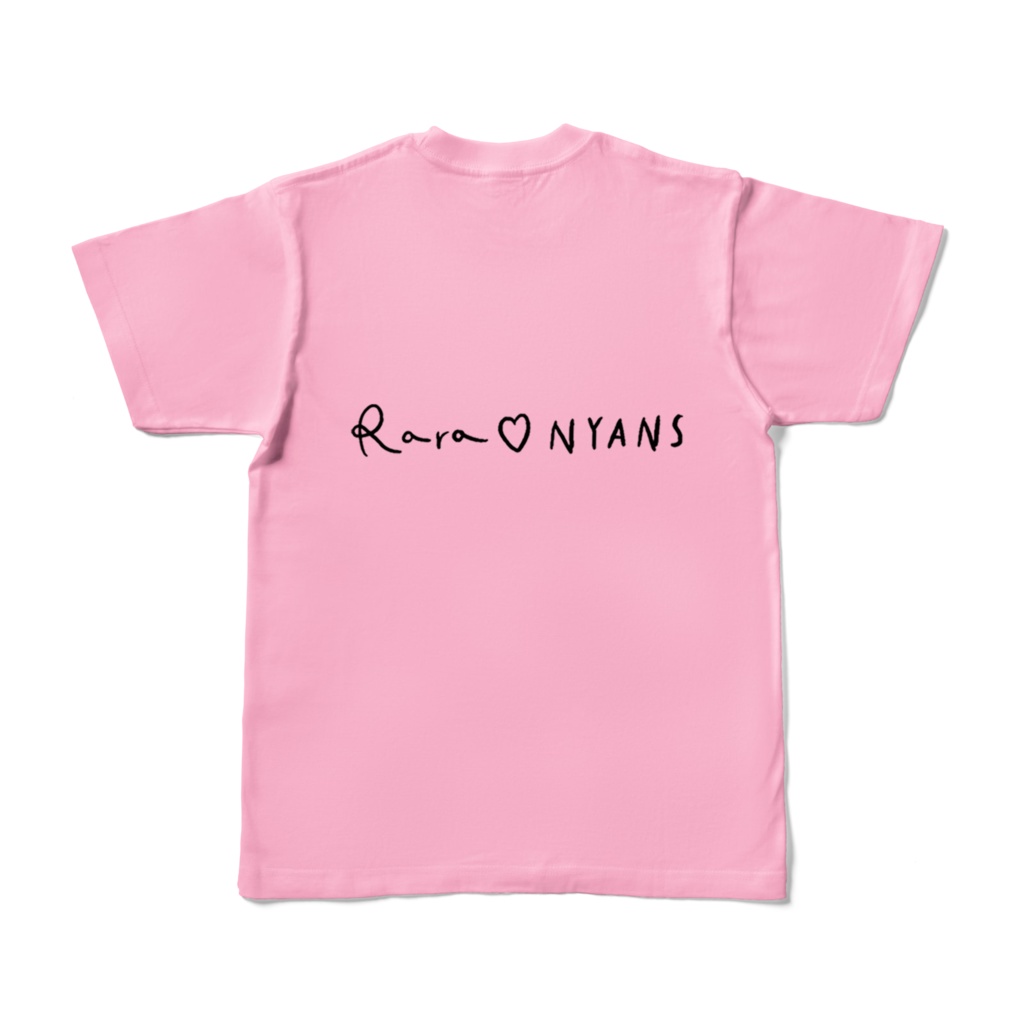 チームララニャンズ Tシャツ ピーチ