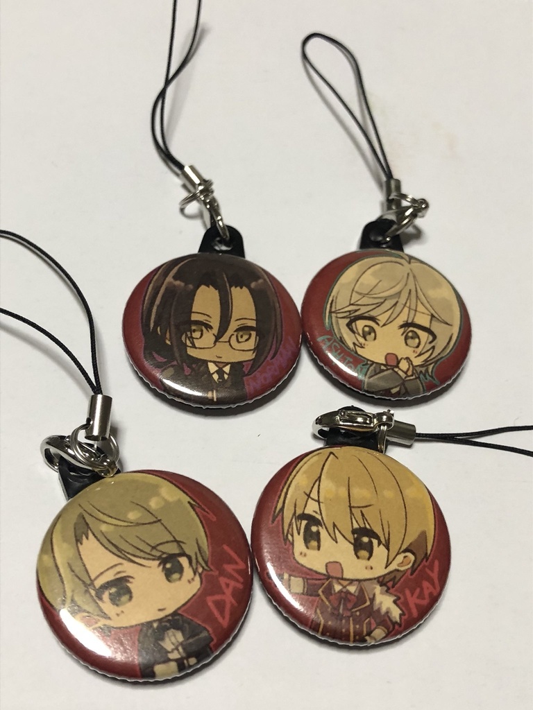 演目缶バッジストラップ