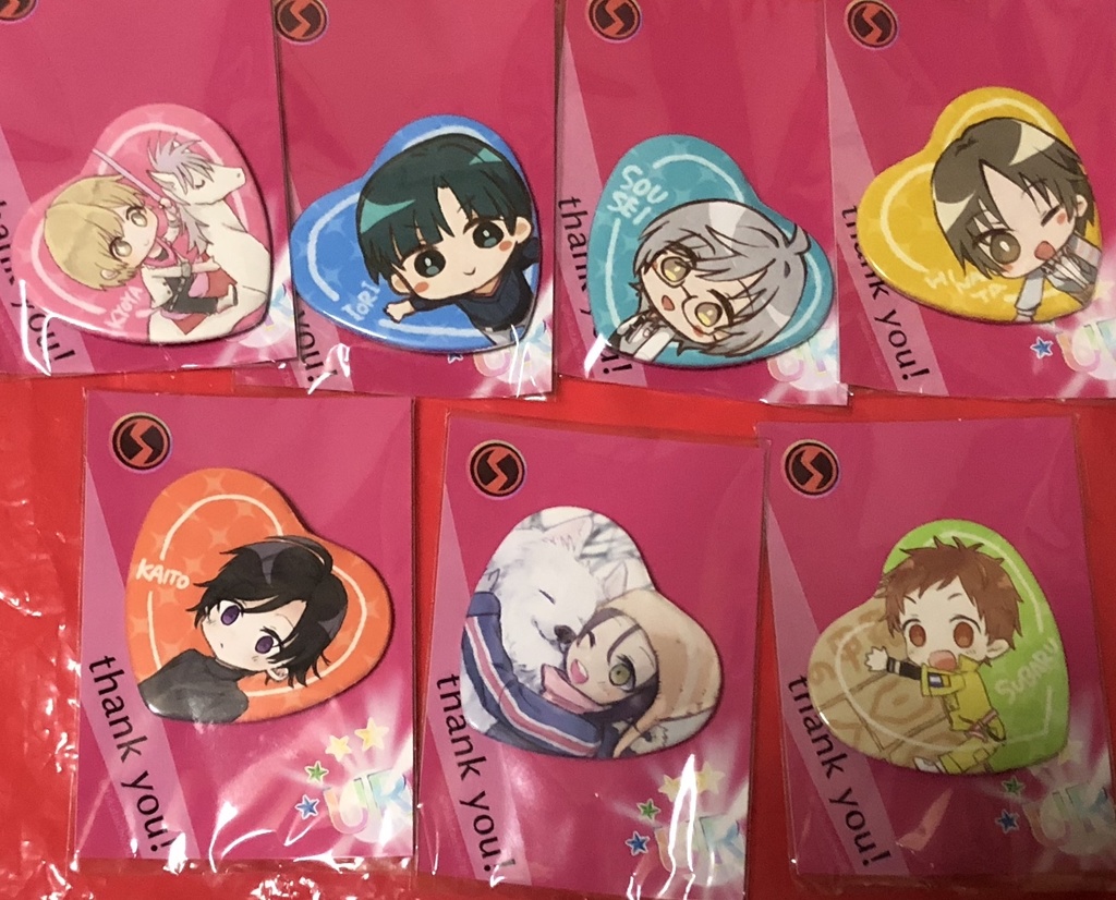 夢カンハート缶バッジ