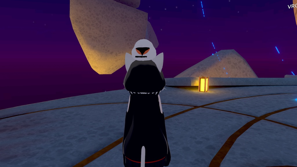 【VRChat想定】もふもふシマエナガ