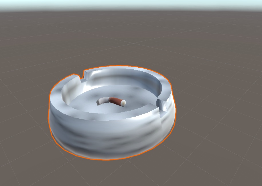 煙草と灰皿セット~吸い殻を添えて~