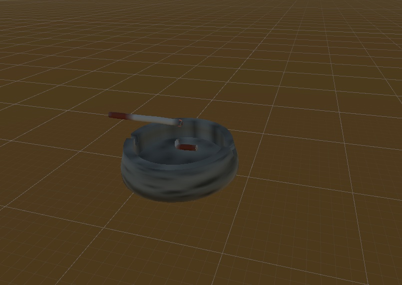 煙草と灰皿セット~吸い殻を添えて~