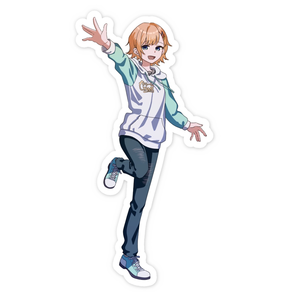 【クリームGAME】立ち絵ステッカー