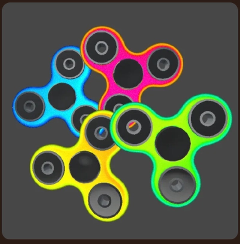ハンドスピナー Fidget Spinner (Flick to Spin) [VRCFury]