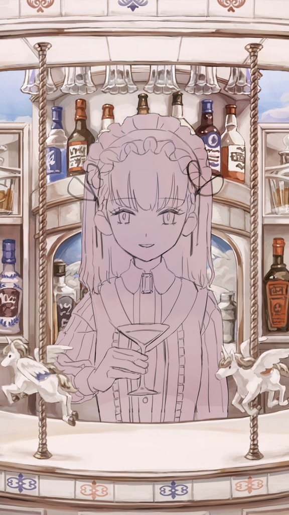 【静止画背景】 Bar Heaven