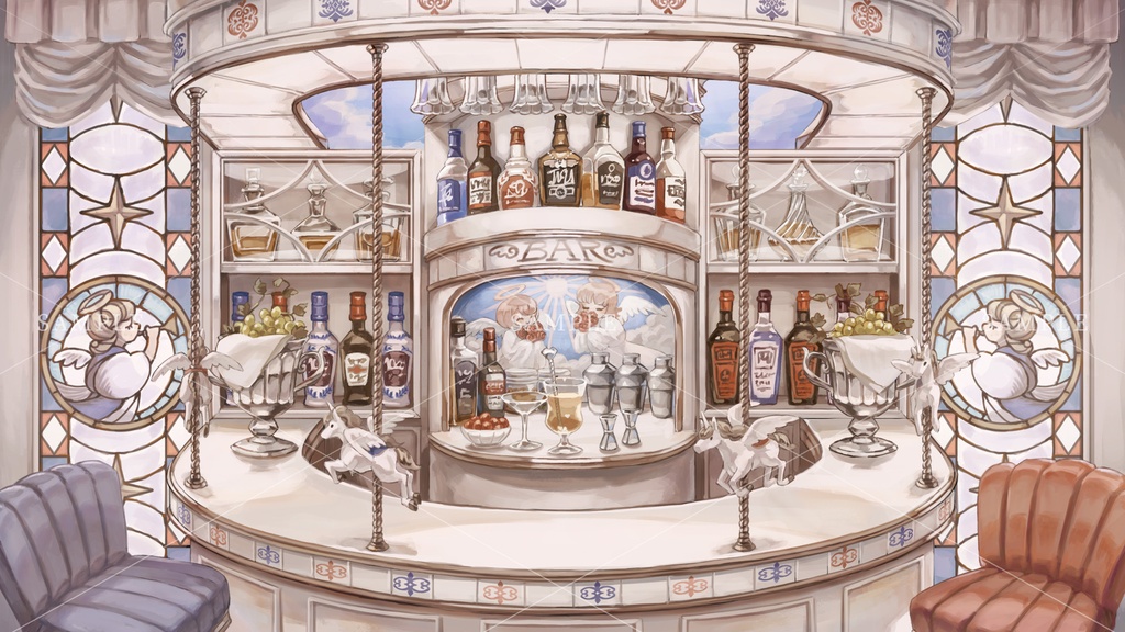 【静止画背景】 Bar Heaven