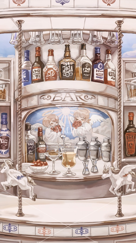 【静止画背景】 Bar Heaven