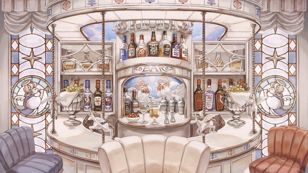 【静止画背景】 Bar Heaven