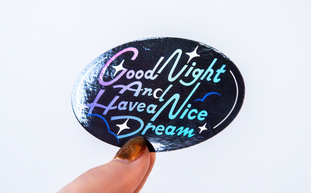 【怪Q】赤い夢ステッカー