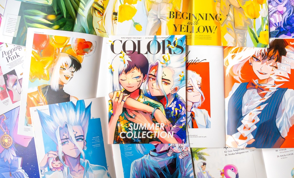 【dcst千ゲ】COLORS（イラスト本）