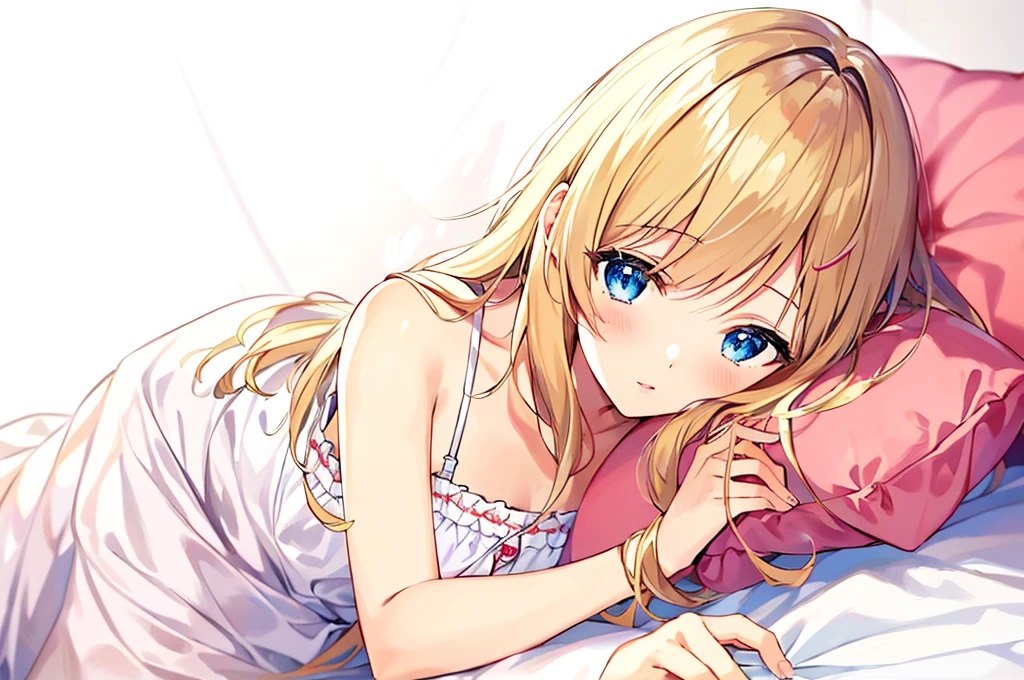 寝間着の女の子