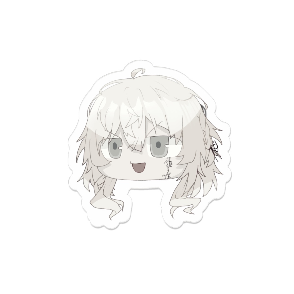 トガトアリスゆっくりアクリルバッジ