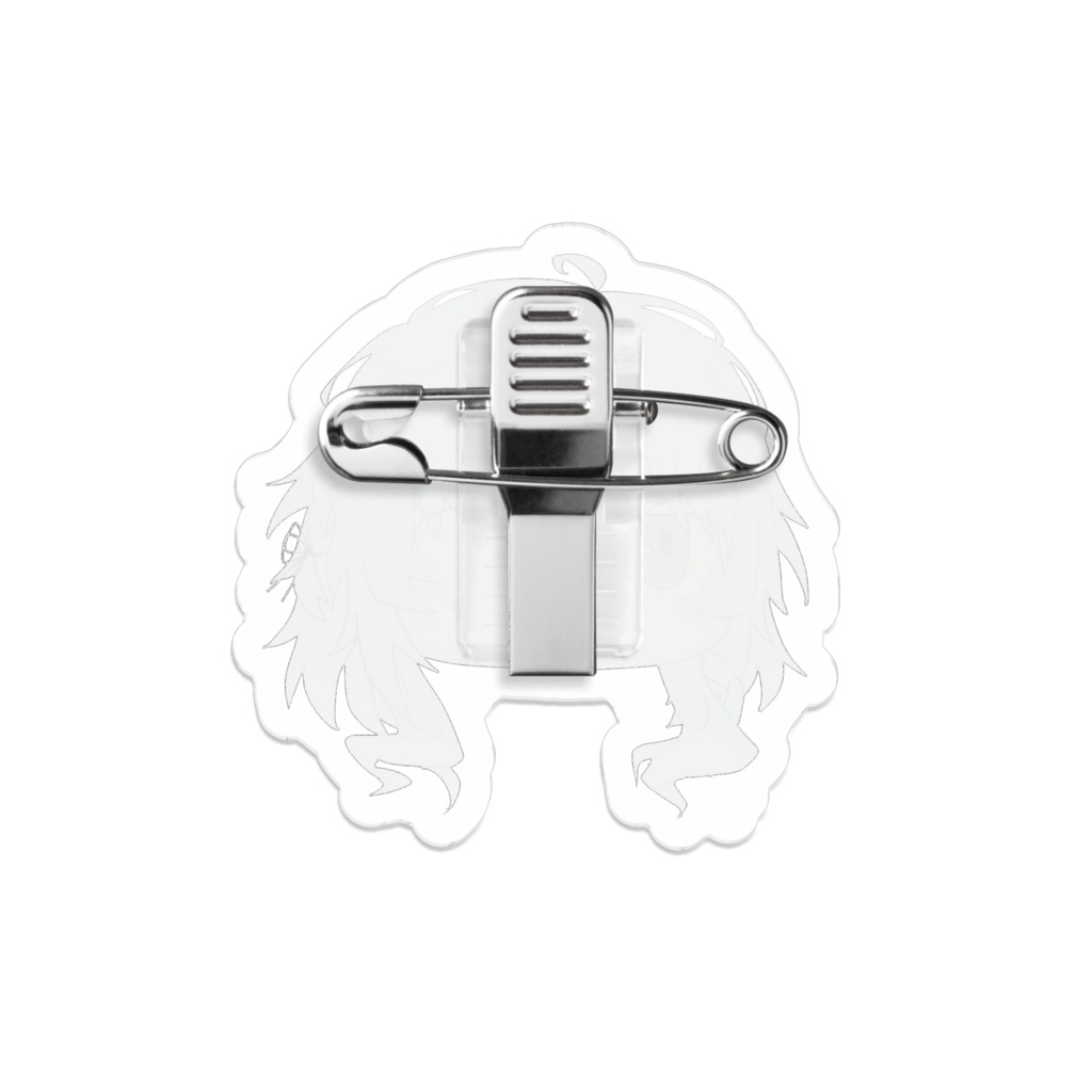 トガトアリスゆっくりアクリルバッジ